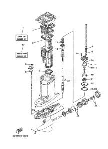 Z300TXRD drawing REPAIR-KIT-2