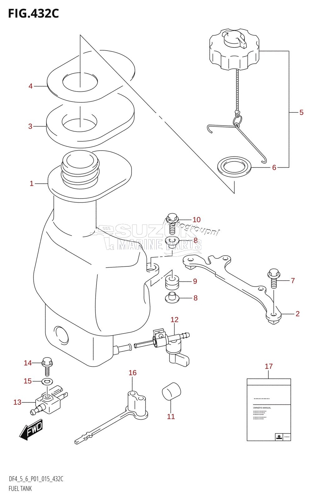 FUEL TANK (DF6:P01)