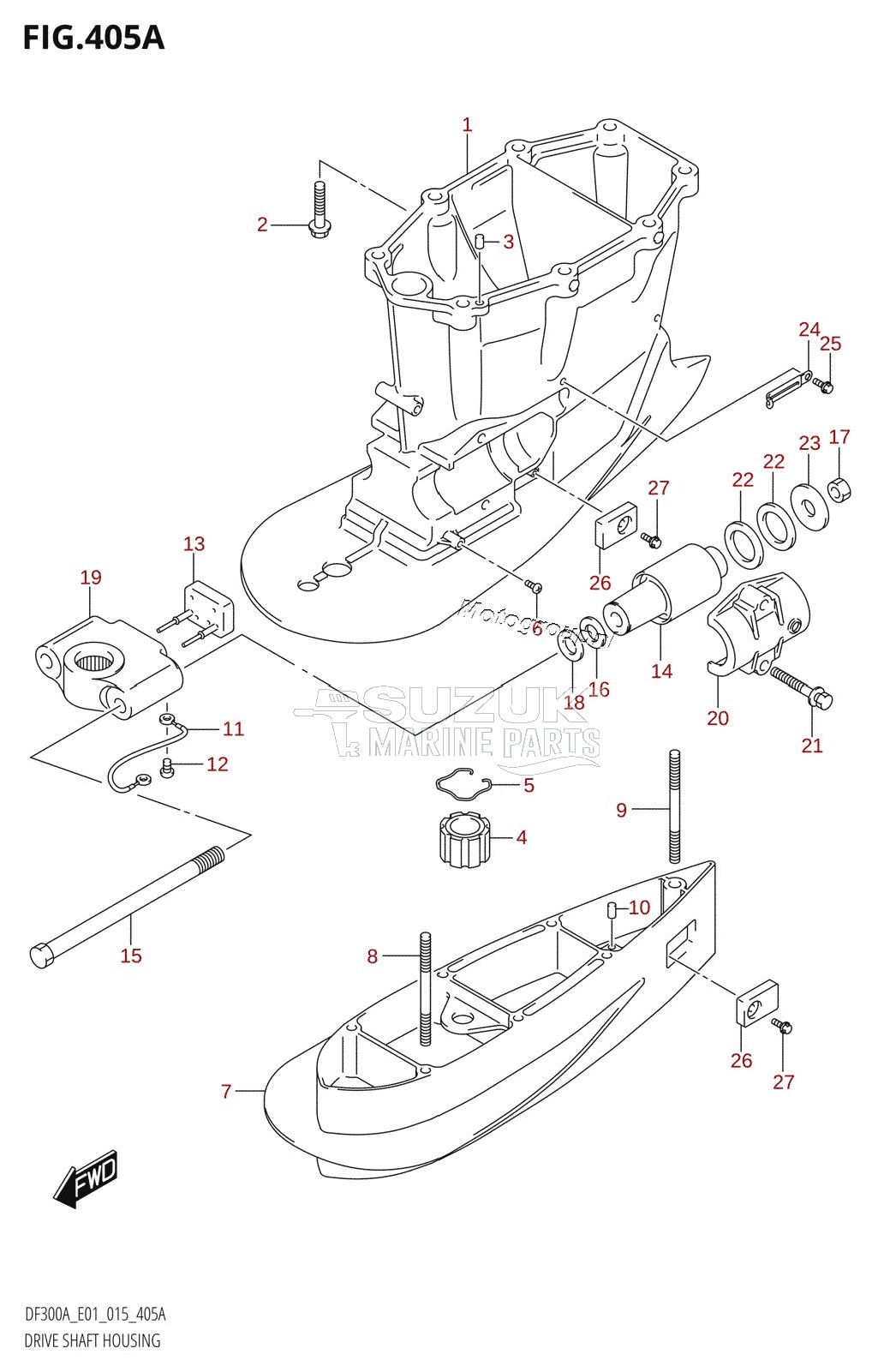 DRIVE SHAFT HOUSING