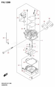 DF8A From 00801F-710001 (P01)  2017 drawing CARBURETOR (DF8AR:P01)