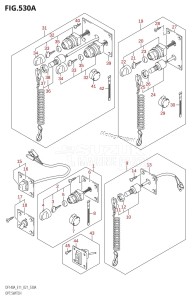 DF115A From 11503F-040001 (E11 E40)  2020 drawing OPT:SWITCH