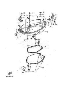 F50A drawing BOTTOM-COWLING