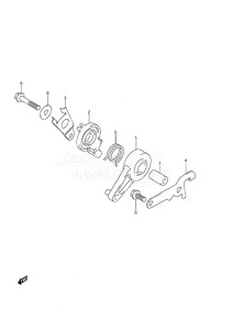 DF 9.9A drawing Throttle Control - w/Remote Control