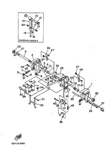 9-9F drawing FRONT-FAIRING-BRACKET