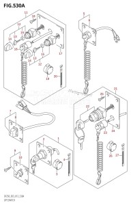 DF250 From 25003F-310001 (E03)  2013 drawing OPT:SWITCH