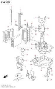 DF325A From 32501F-810001 (E01 E40)  2018 drawing PTT SWITCH /​ ENGINE CONTROL UNIT (DF325A:E01)