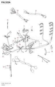 DF140 From 14001F-251001 (E03)  2002 drawing HARNESS