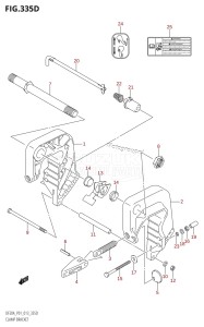 DF15A From 01504F-310001 (P01)  2013 drawing CLAMP BRACKET (DF15AR:P01)