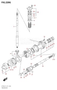 DF115AZ From 11503Z-710001 (E11 E40)  2017 drawing TRANSMISSION (DF140AT:E40)