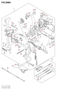 DF175TG From 17502F-410001 (E01 E40)  2014 drawing OPT:REMOTE CONTROL (DF150T:E01)