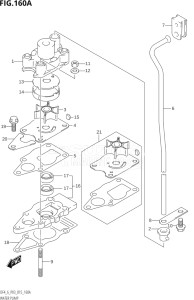 00602F-510001 (2005) 6hp P03-U.S.A (DF6) DF6 drawing WATER PUMP