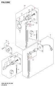 DF25A From 02504F-510001 (P01)  2015 drawing OPT:SWITCH (DF30AR:P01)