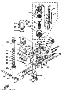 220AET drawing POWER-TILT-ASSEMBLY