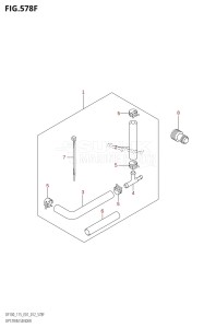 DF115Z From 11502Z-210001 (E01 E40)  2012 drawing OPT:TRIM SENDER (DF115Z:E40)