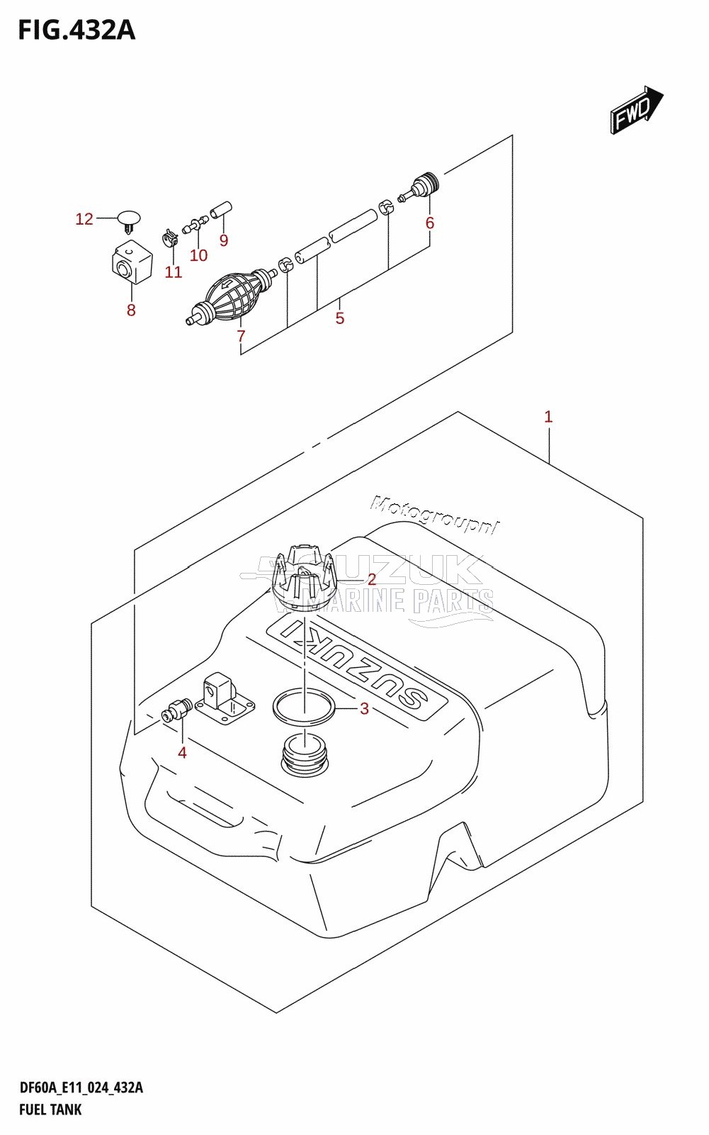 FUEL TANK (E01,E34,E11,E40)