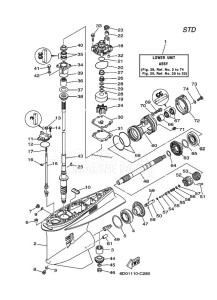 Z300TUR drawing LOWER-CASING-x-DRIVE-1