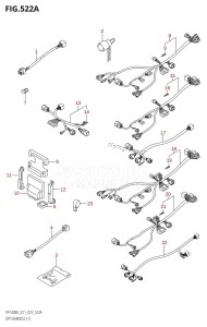 DF140BZG From 14004Z-340001 (E11 E40)  2023 drawing OPT:HARNESS (1) (021)