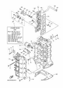 F115AETX drawing CYLINDER--CRANKCASE-1