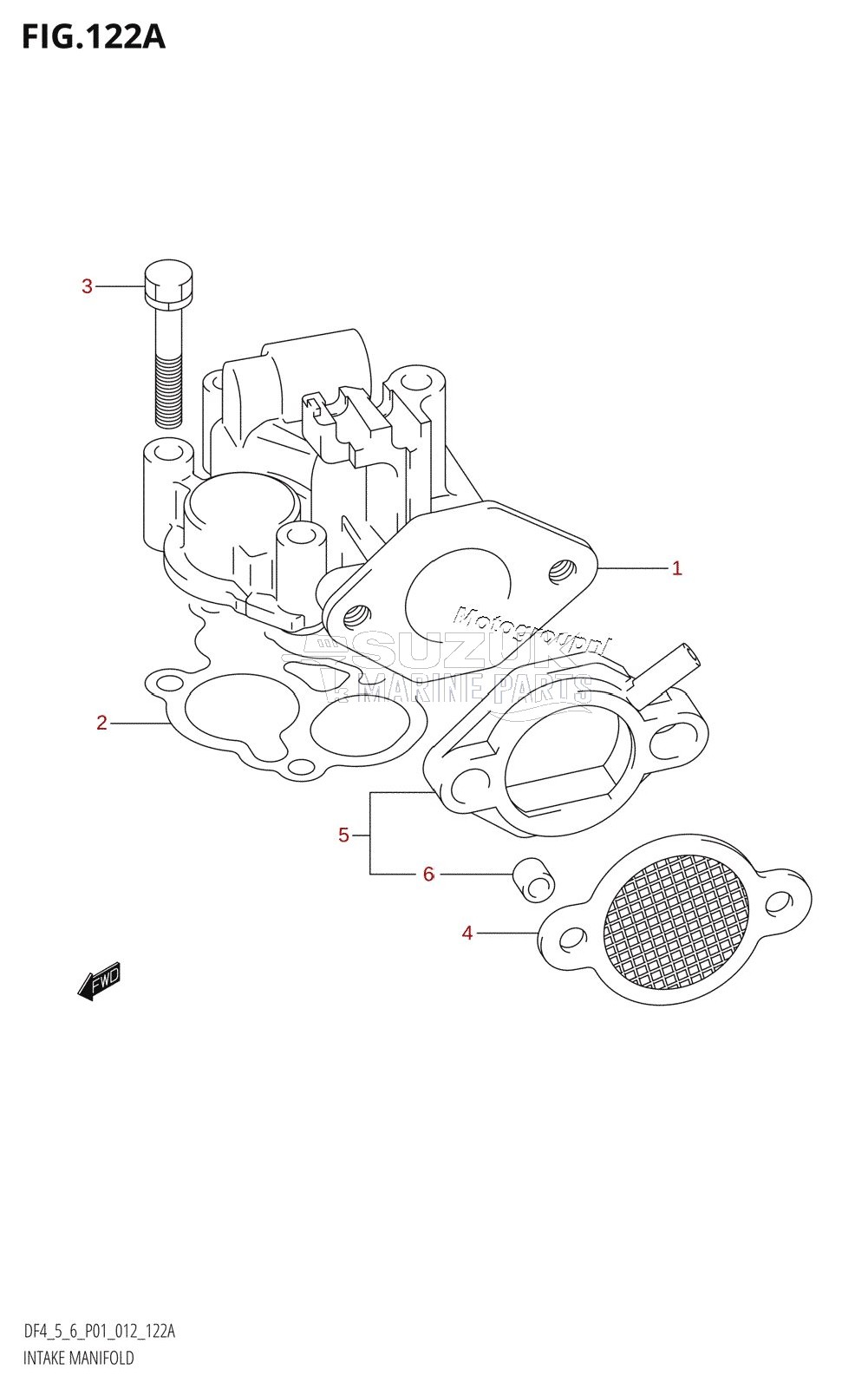 INTAKE MANIFOLD (DF4:P01)