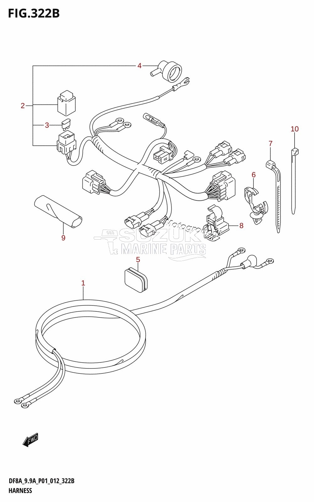 HARNESS (DF8AR:P01)