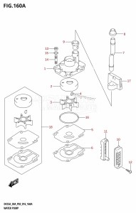 DF25A From 02504F-610001 (P03)  2016 drawing WATER PUMP