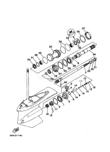 D150H drawing PROPELLER-HOUSING-AND-TRANSMISSION-2