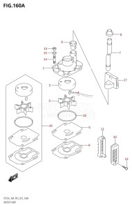 DF25A From 02504F-340001 (P03)  2023 drawing WATER PUMP