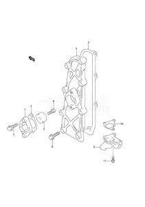 DF 25 drawing Exhaust Cover