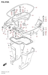 DF300A From 30002P-510001 (E01 E40)  2015 drawing SIDE COVER