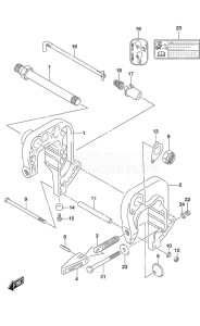 DF 25A drawing Clamp Bracket