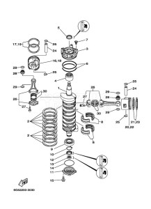 L150AETX drawing CRANKSHAFT--PISTON