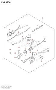 DT15 From 01503K-210001 (P36-)  2012 drawing OPT:STARTING MOTOR