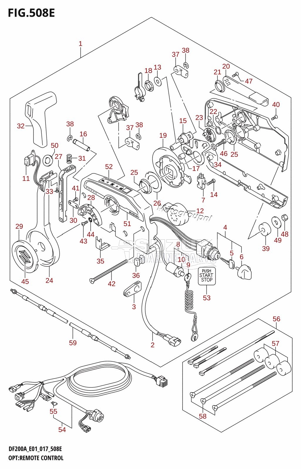 OPT:REMOTE CONTROL (DF200AZ:E01:W_KEY_LESS_START)