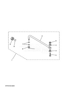 F175AETX drawing STEERING-ATTACHMENT