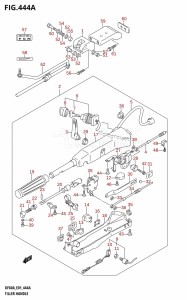 DF40A From 04003F-110001 (E01)  2011 drawing TILLER HANDLE (DF40AQH,DF50ATH,DF60ATH,DF60AWTH,DF60AQH,DF60AWQH)