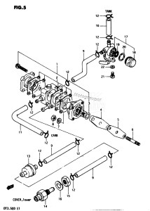 DT3.5 From 0351-300001 ()  1983 drawing FUEL PUMP