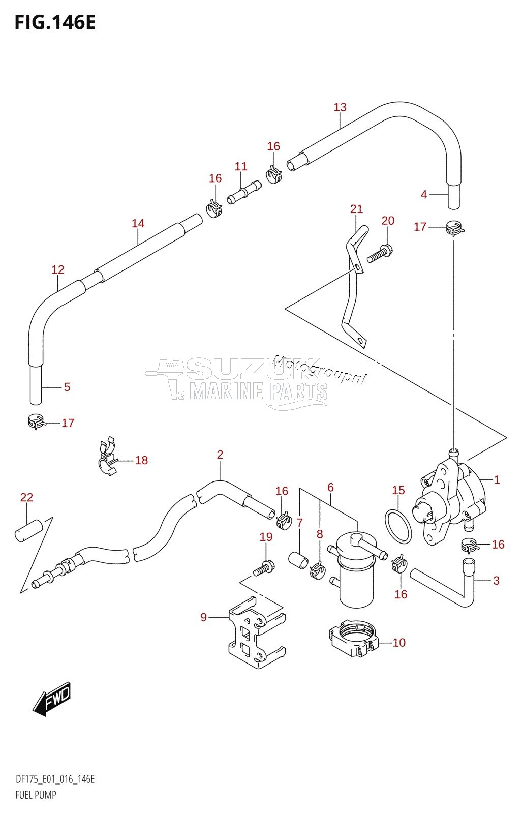 FUEL PUMP (DF150Z:E01)