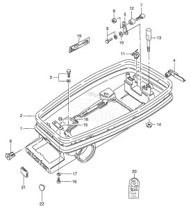 DT4 From 00402-824522 ()  1988 drawing LOWER COVER (DT4)