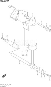 03003F-240001 (2022) 30hp P01 P40-Gen. Export 1 (DF30A    DF30AQ    DF30AR    DF30AT    DF30ATH) DF30A drawing GAS CYLINDER (DF30AQ)