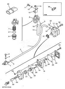 F50A drawing FUEL-TANK