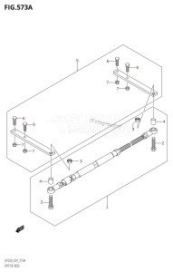 DF225Z From 22503Z-010001 (E01 E40)  2010 drawing OPT:TIE ROD