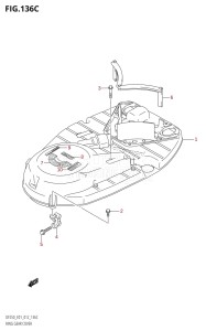 DF225Z From 22503Z-210001 (E01 E40)  2012 drawing RING GEAR COVER (DF200Z:E01)