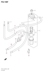 DT15 From 01504-210001 (P37-)  2012 drawing FUEL PUMP (DT15K:P36)