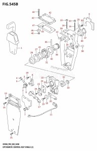 DF9.9B From 00995F-240001 (E03 P03)  2022 drawing OPT:REMOTE CONTROL ASSY SINGLE (2) (DF20A,DF20AT)