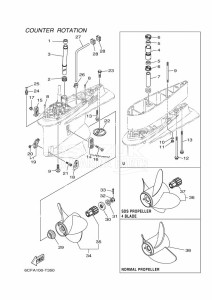 FL300BET1U drawing PROPELLER-HOUSING-AND-TRANSMISSION-4