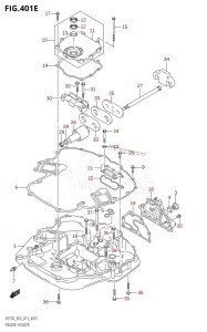 DF250ST From 25004F-310001 (E03)  2013 drawing ENGINE HOLDER (DF250T:E03)