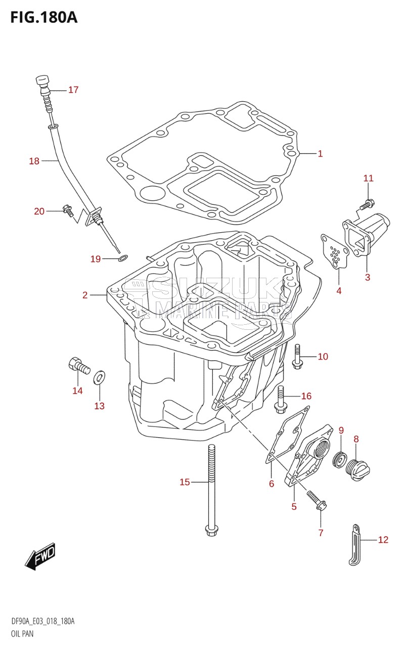 OIL PAN (DF70A,DF90A)