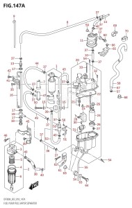 DF250ST From 25004F-810001 (E03)  2018 drawing FUEL PUMP /​ FUEL VAPOR SEPARATOR