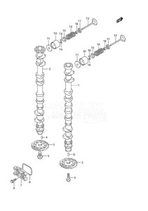 DF 150 drawing Camshaft