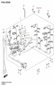 DF250A From 25003P-140001 (E11 E40)  2021 drawing HARNESS (DF300A,DF250A)